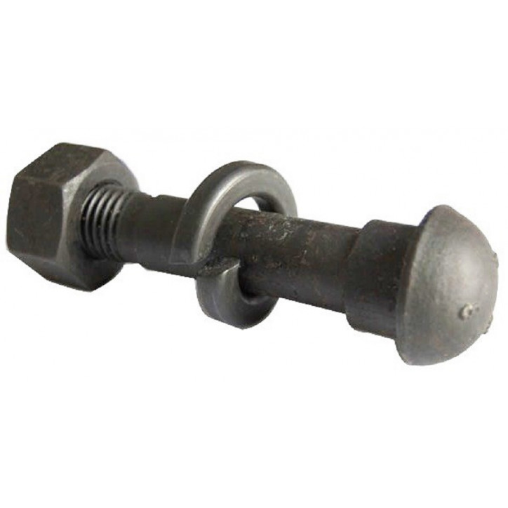 Болт М27-8gх350.88.35 ГОСТ 11530-2014 c 1й гайкой В2М27-7Н.5.35 ГОСТ 11532-2014 и 1й шайбой 27.40С2А ГОСТ 19115-91 контррельсовы