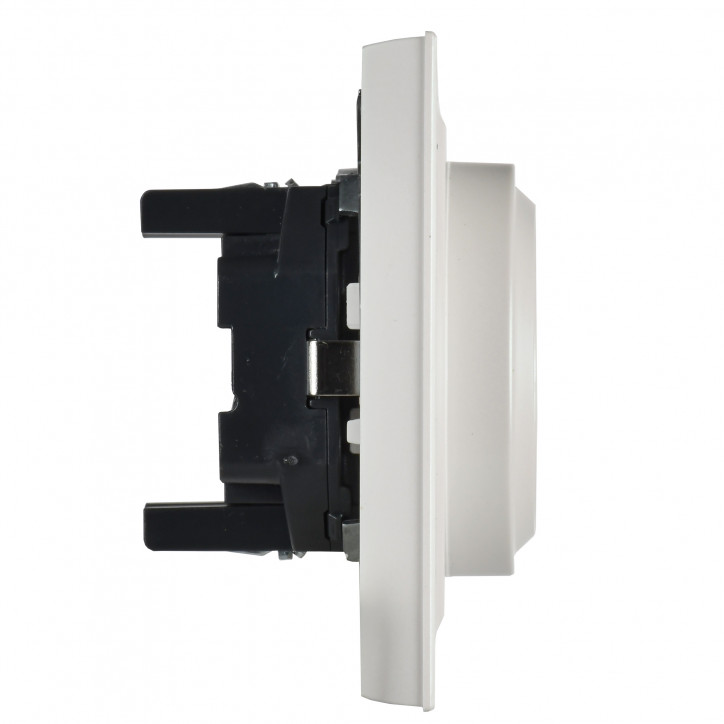 BRITE Розетка двойная с заземлением без защитных шторок 16А в сборе РС12-3-БрЖ жемчуг BRITE Розетка двойная с заземлением без защитных шторок 16А в сборе РС12-3-БрЖ жемчуг