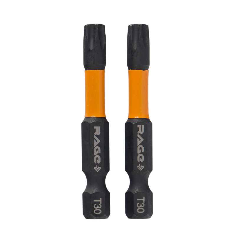 Набор бит торсионных IMPACT 2 шт TORX T30 S2 х 50 мм