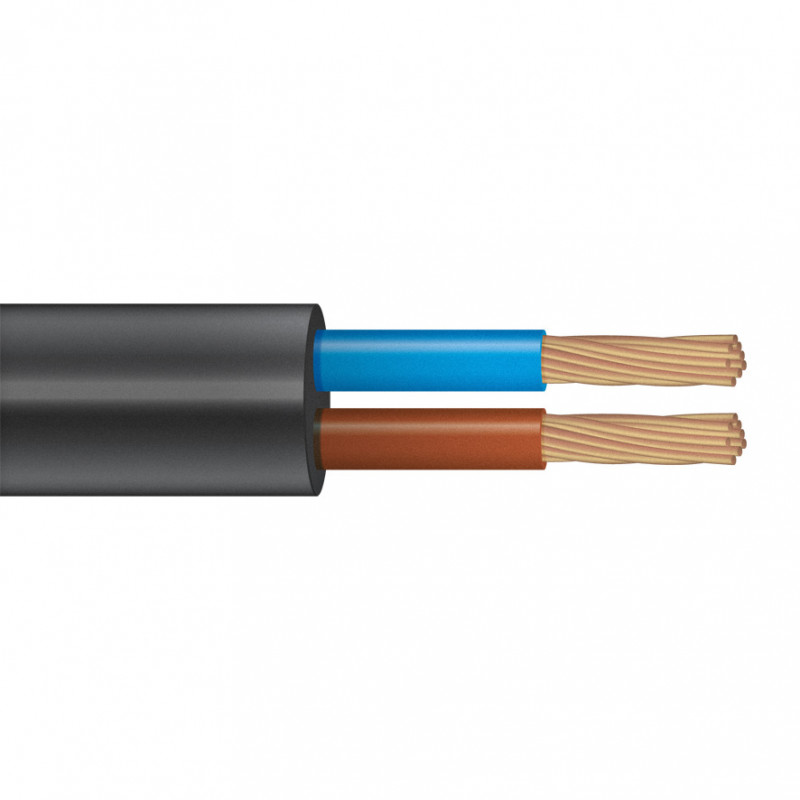 Кабель силовой КГТП 2х0,5 220/380-3 100м