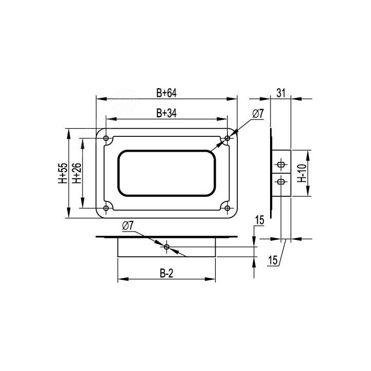 Фланец соединительный FR 100/80