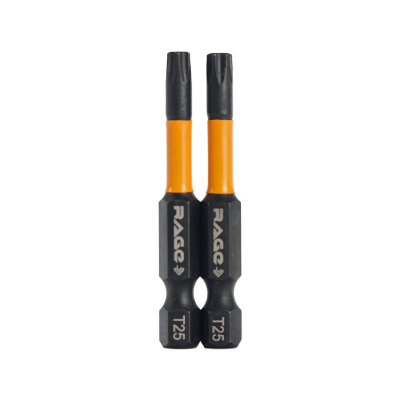 Набор бит торсионных IMPACT 2 шт TORX T25 S2 х 50 мм