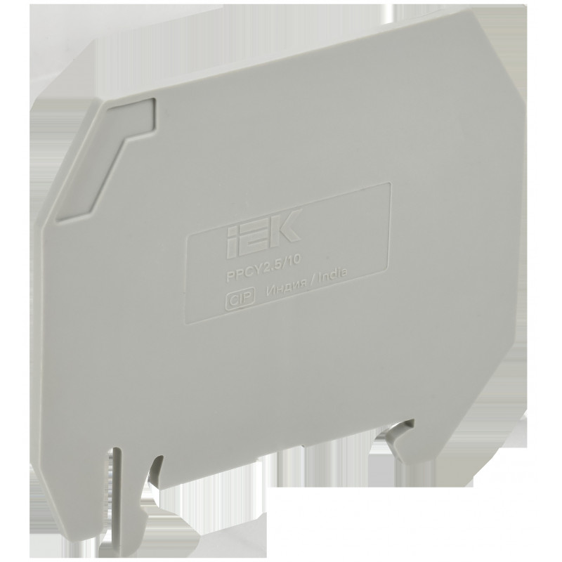 ARMAFIX Разделитель PPCY2.5/10 для колодок клеммных CY2.5-CY10 серый IEK