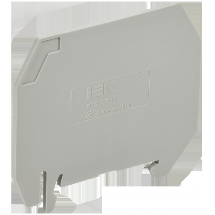 ARMAFIX Разделитель PPCY2.5/10 для колодок клеммных CY2.5-CY10 серый IEK ARMAFIX Разделитель PPCY2.5/10 для колодок клеммных CY2.5-CY10 серый IEK