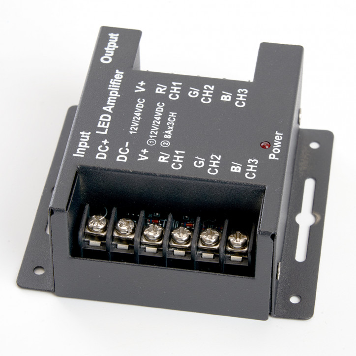 Усилитель для светодиодной ленты, RGB, 24А12-24V, LD67 FERON