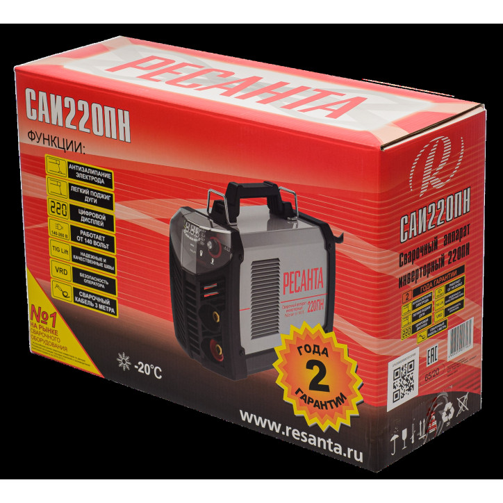 Инвертор сварочный ММА САИ 220ПН