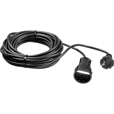 Удлинитель-шнур ПВС 207-Ш, 1 гнездо, ПВС 2х0,75 мм2, 10 м, 2200 Вт