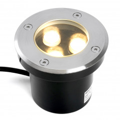 Светильник тротуарный 3W, AC12-24V, 3000К, D100*H80mm, внутренний диаметр: 70mm, IP67, SP2801