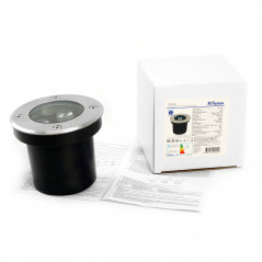 Светильник тротуарный 3W, AC12-24V, 3000К, D100*H80mm, внутренний диаметр: 70mm, IP67, SP2801