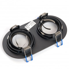 Светильник потолочный встраиваемый, MR16 G5.3, черный, DL2812