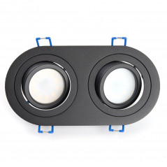 Светильник потолочный встраиваемый, MR16 G5.3, черный, DL2812