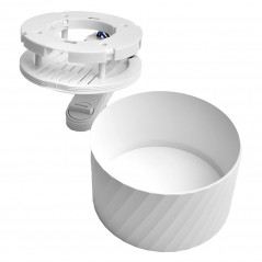 Выключатель беспроводной одноклавишный двухкнопочный стекло черный Feron