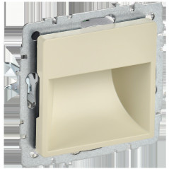 BRITE Подсветка LED встраиваемая ПЛ20-БрКр бежевый