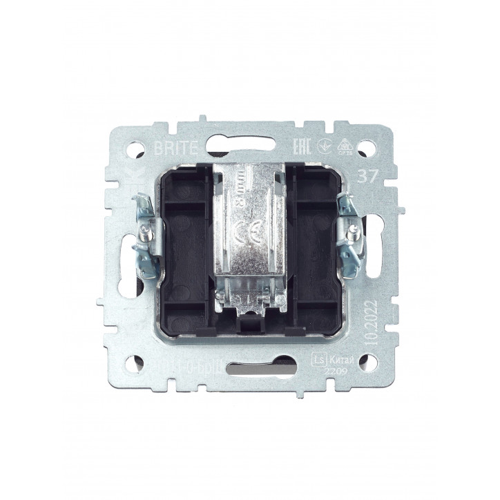 BRITE Розетка TV оконечная РТВ11-0-БрШ шампань BRITE Розетка TV оконечная РТВ11-0-БрШ шампань