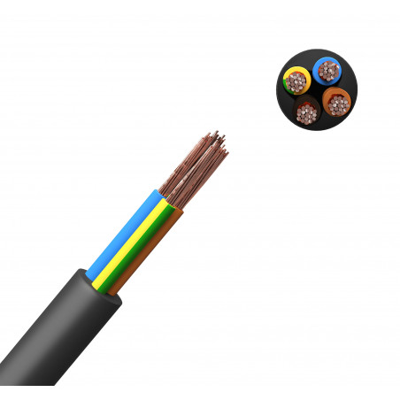 Кабель силовой КГТП-ХЛ 4х4(N)380/660-3