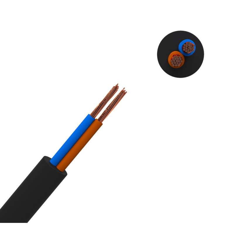 Кабель силовой КГТП-ХЛ 2х1,5(N)380/660-3 200м