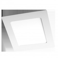 Светильник светодиодный ДВО-9w 4000K 600 Лм IP40 WH 145мм встраиваемый квадрат