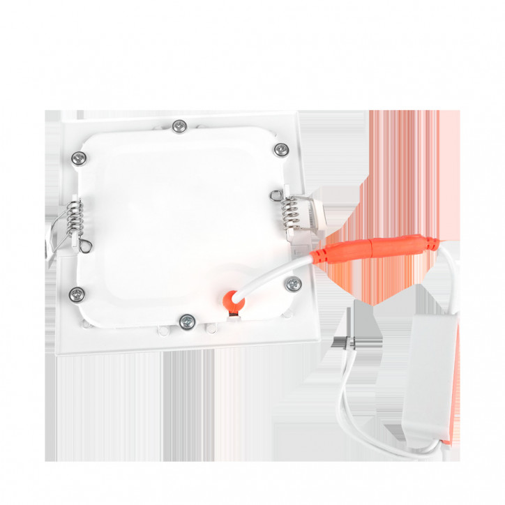 Светильник светодиодный ДВО-9w 4000K 600 Лм IP40 WH 145мм встраиваемый квадрат Светильник светодиодный ДВО-9w 4000K 600 Лм IP40 WH 145мм встраиваемый квадрат