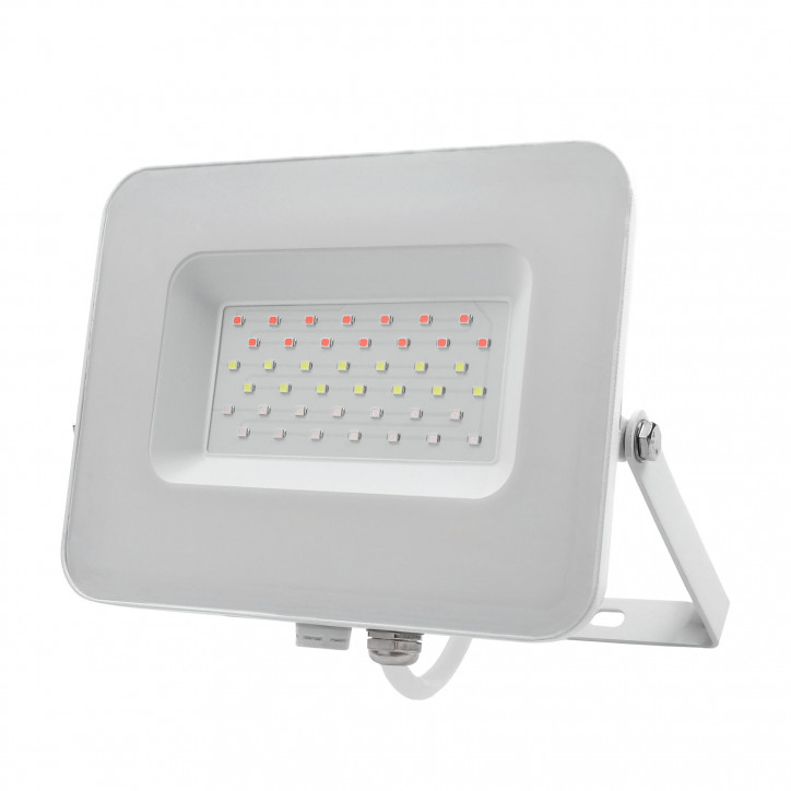 PFL- 30W RGB WH IP65 Прожектор БЕЛЫЙ Jazzway PFL- 30W RGB WH IP65 Прожектор БЕЛЫЙ Jazzway