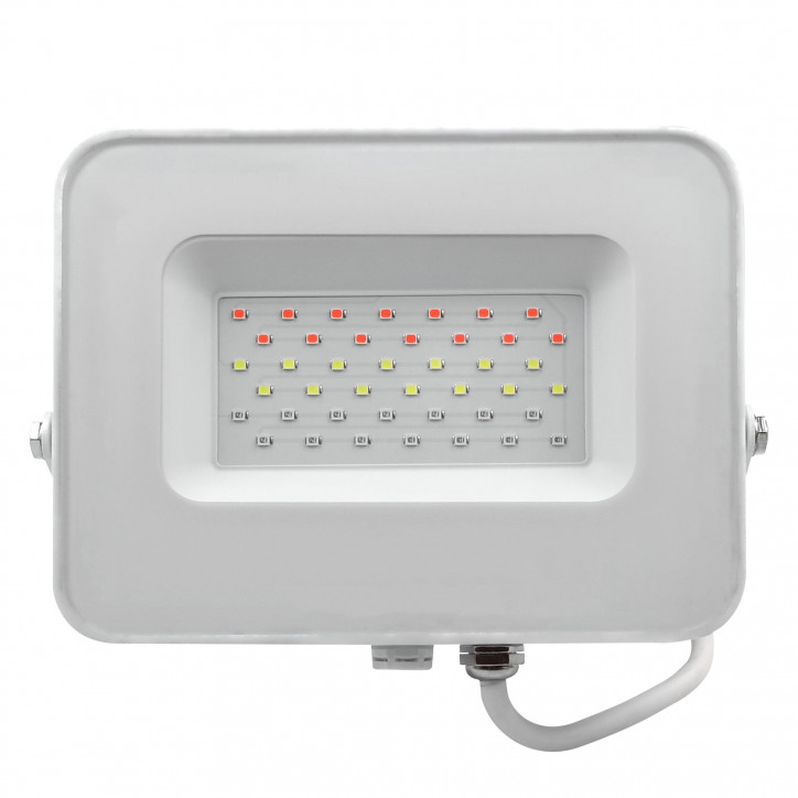 PFL- 30W RGB WH IP65 Прожектор БЕЛЫЙ Jazzway PFL- 30W RGB WH IP65 Прожектор БЕЛЫЙ Jazzway