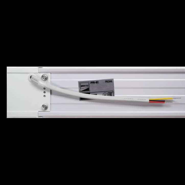 Светильник светодиодный ДПО-36 4000К 3600Лм IP20 призматический рассеиватель