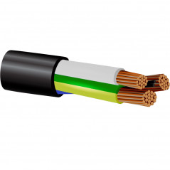 Кабель силовой КГТП-ХЛ 3х6+1х4 (PE) 380/660-3