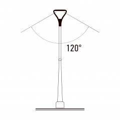 PGL 02 60w 3000K IP65 GR AC100-270 (парковый) (5лет гар.) Jazzway