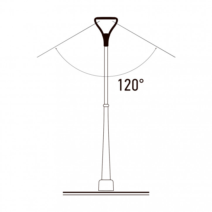 PGL 02 60w 3000K IP65 GR AC100-270 (парковый) (5лет гар.) Jazzway