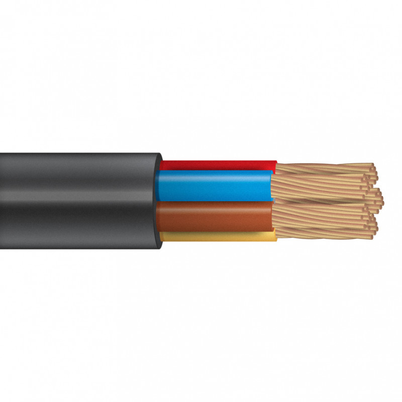 Кабель силовой КГТП 5х1(N,PE) 380/660-3