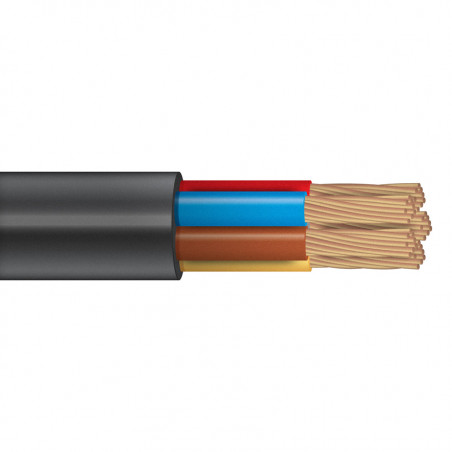 Кабель силовой КГТП 5х1(N,PE) 380/660-3