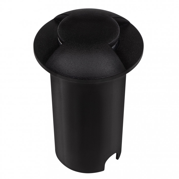 PGR R60/2 2w 4000K Black IP65 (грунтовый встраиваемый) Jazzw