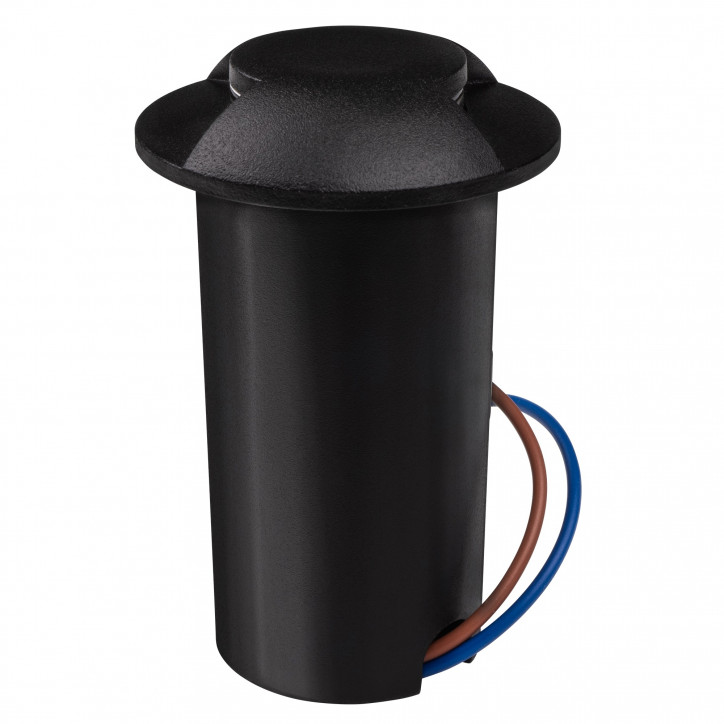 PGR R60/2 2w 4000K Black IP65 (грунтовый встраиваемый) Jazzw