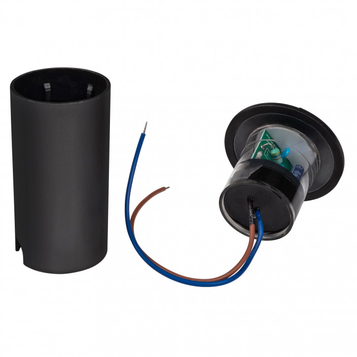 PGR R60/2 2w 4000K Black IP65 (грунтовый встраиваемый) Jazzw