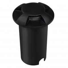 PGR R60/4 2w 4000K Black IP65 (грунтовый встраиваемый) Jazzw