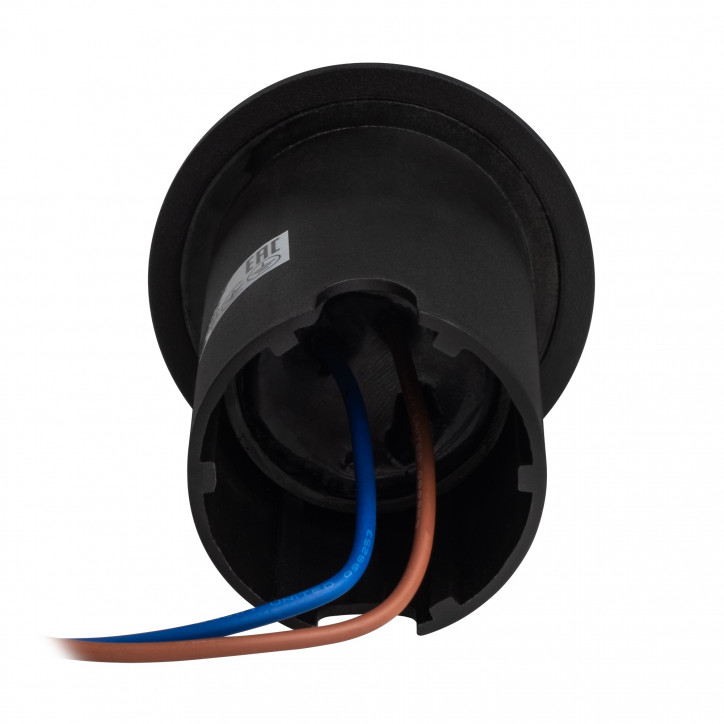 PGR R60/4 2w 4000K Black IP65 (грунтовый встраиваемый) Jazzw