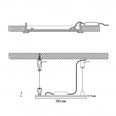Новый PPL PRO 6060 40W 4000K IP40 AL (Без драйвера 1000mA) (уп. 4*1шт) Jazzway