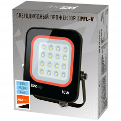 Прожектор светодиодный ДО-10Вт 6500К 900Лм IP65 PFL-V 185-260В угол светораспределения 100° -40... +