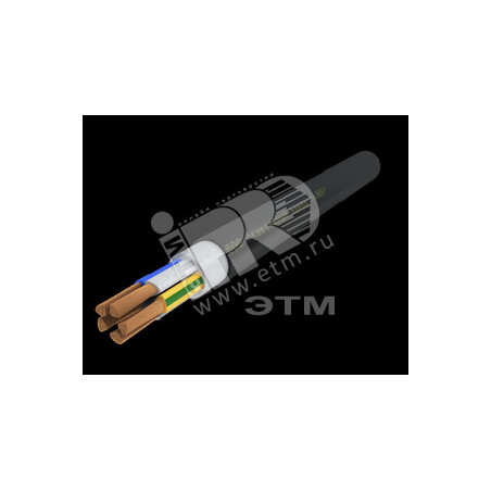 Кабель силовой ППГнг(А)-HF 5х150 мс(N.PE)-1 Ч бар