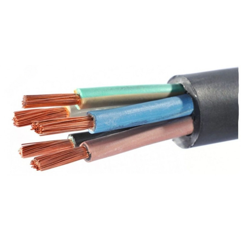 Кабель силовой КГТП 5х2,5 (N,PE)-220/380-2