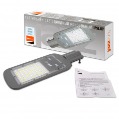 Светильник светодиодный уличный ДКУ-50Вт 5000К 5500Лм посадочный диаметр 40 класс энергоэффективност
