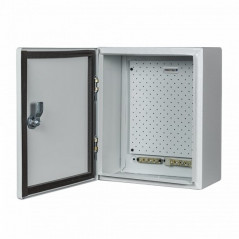 Шкаф с монтажной панелью (ЩМП) IP54, 290х390х190 мм МАСТЕР-2У Mastermann