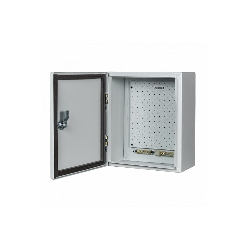 Шкаф с монтажной панелью (ЩМП) IP54, 290х390х190 мм МАСТЕР-2У Mastermann