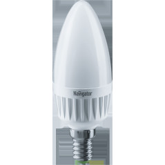 Лампа светодиодная LED 7вт Е14 теплый 3STEPDIмм матовая свеча