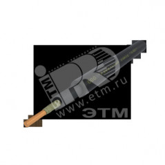 Кабель силовой ППГнг(А)-FRHF 1х35.0ок -0.66 однопроволочный черный (барабан)