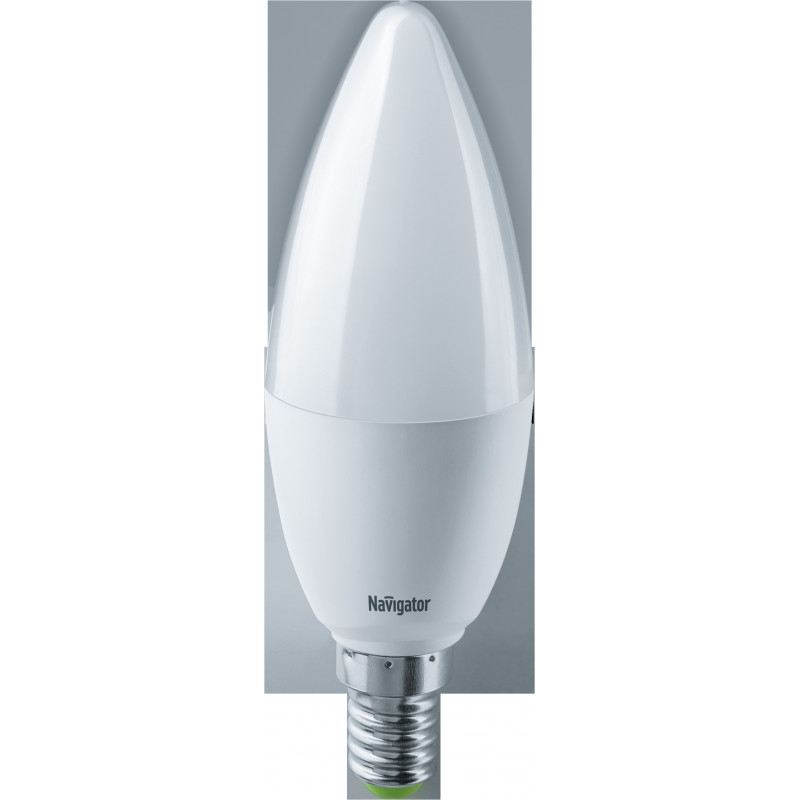 Лампа светодиодная LED 8.5вт Е14 теплый матовая свеча