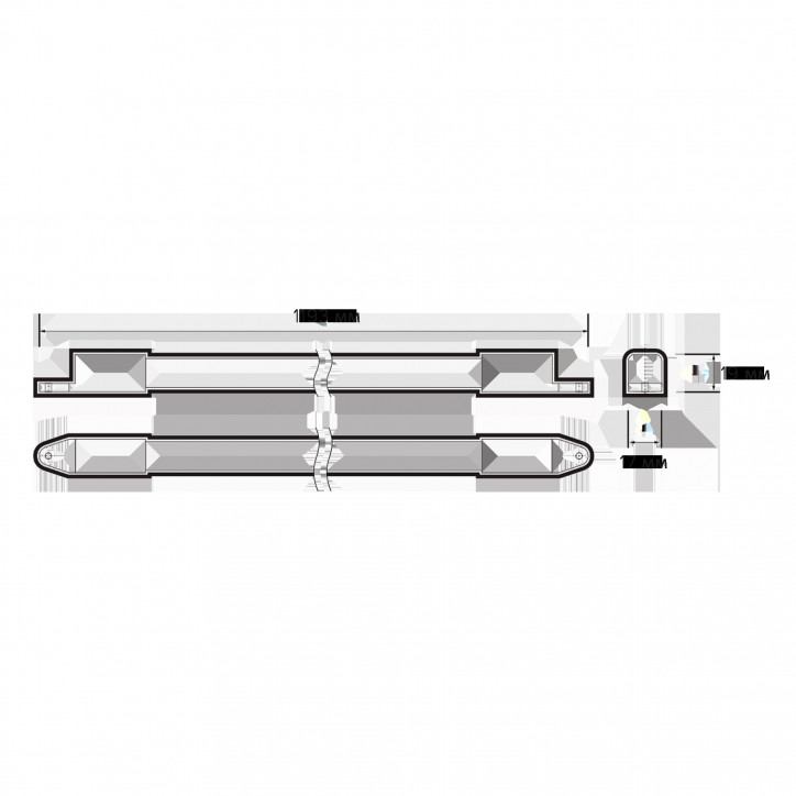 PLED T4i 1200 18W 4000K IP65