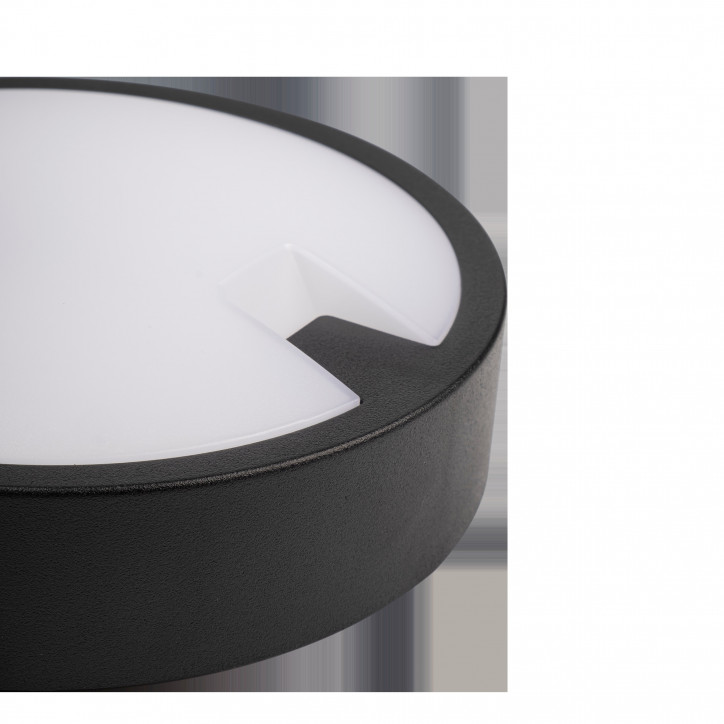 PBH - PC8-RA 18W 4000K BLACK IP65