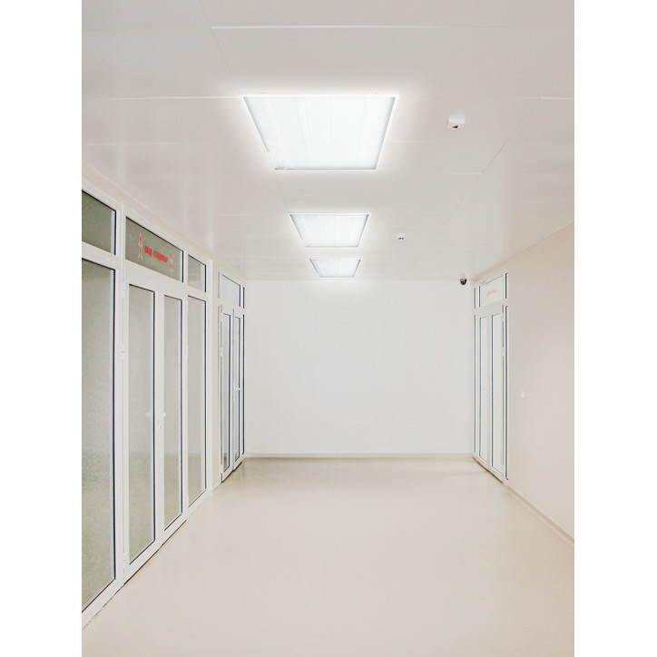 Светильник светодиодный ДВО-36w 4000K 595х595 3600Лм с БАП IP40 JazzWay Светильник светодиодный ДВО-36w 4000K 595х595 3600Лм с БАП IP40 JazzWay