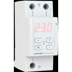 Реле напряжения Welrok D2-40 red