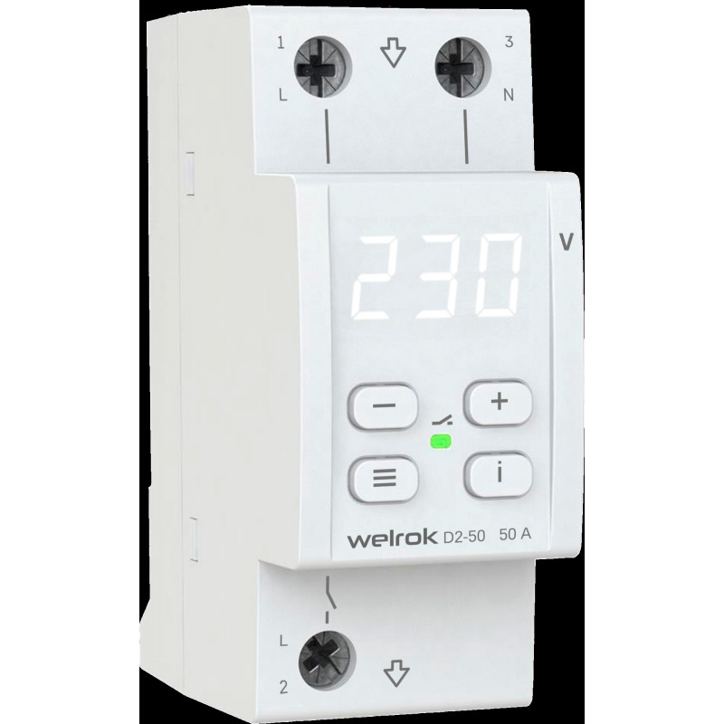 Реле напряжения Welrok D2-50
